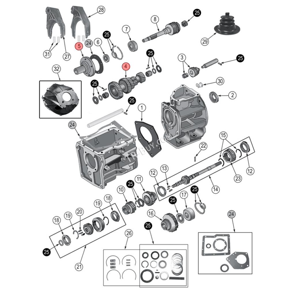 Gear SR4 CJ 1980-1981 4 above