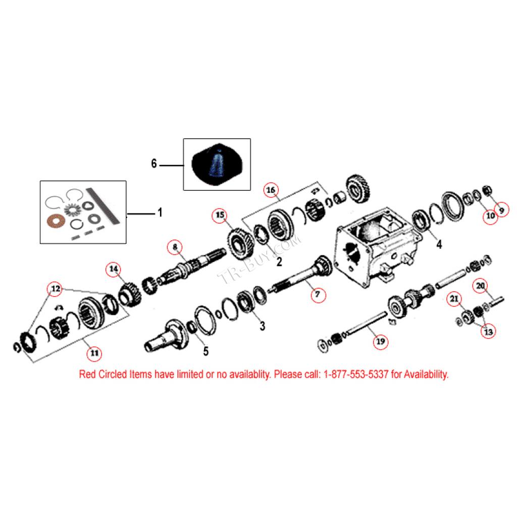 Gear T84 1941-1945 Willys MB