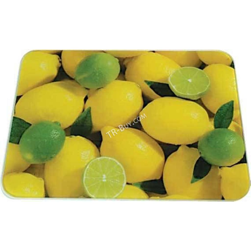 Glass cut board - Lemon