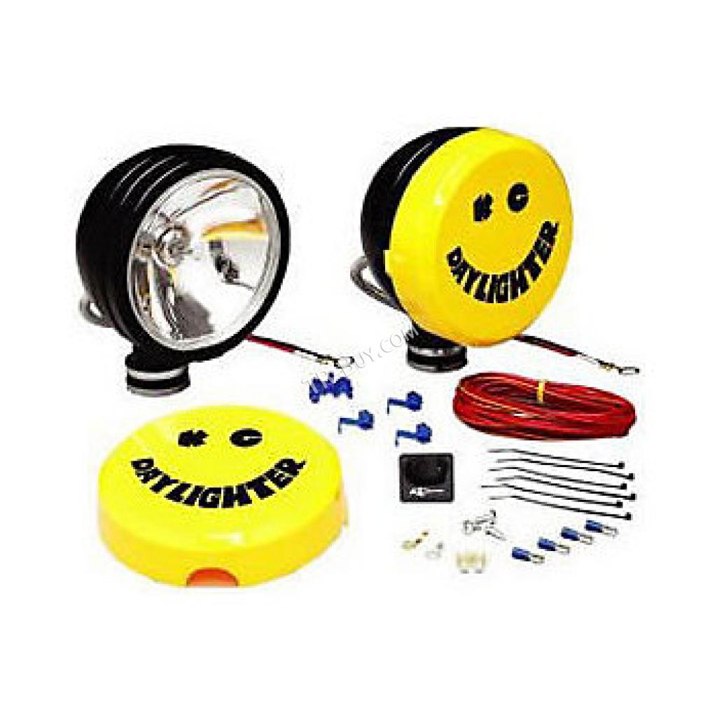 Lighting parts yellow with cover fog lamps